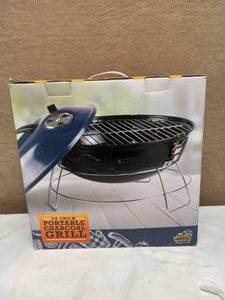 lot 79 image: NEW 14 PORTABLE CHARCOAL GRILL