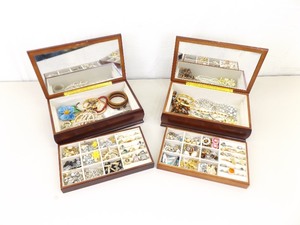 lot 79 image: 2 Jewelry Boxes FULL of Vintage Costume Jewelry