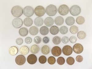 lot 82 image: Lot of Antique and Vintage British Silver etc. Coins