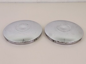 lot 97 image: 2 Vintage John Deere Wheel Covers