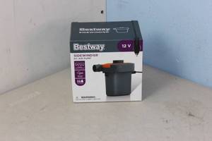 NEW - Bestway Sidewinder 12V Air Pump 821808621446