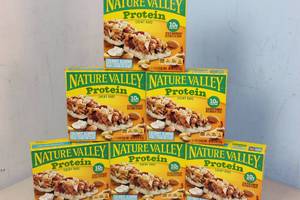 6 Boxes of Nature Valley Protein Chewy Coconut Almond Bars- 36 Bars Total Best By 05132023