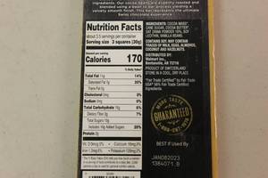 6 Bars of Sams Club Oatmilk Chocolate Best By 1082023
