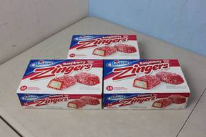 3 Boxes of Hostess Zingers Best By 6192023