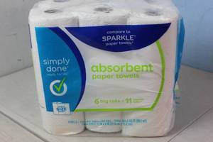 6 Paper Towel Rolls