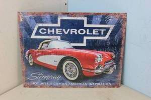 NEW - Metal Sign Wall Art 16 x 12 Factory Sealed
