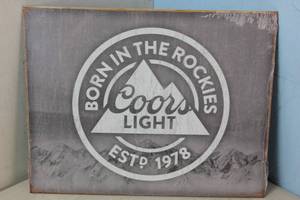 NEW - Metal Sign Wall Art 16 x 12 Factory Sealed