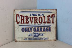 NEW - Metal Sign Wall Art 16 x 12 Factory Sealed