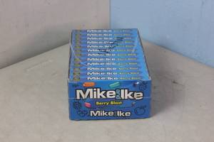 Case of 12 Boxes of Mike & Ike Berry Blast Best By 62023