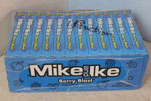 Case of 12 Boxes of Mike & Ike Berry Blast Best By 62023