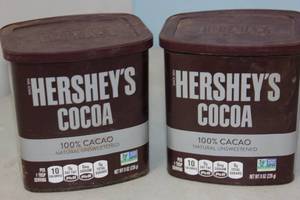 2 Canisters of Hersheys Cacao Best By 32024
