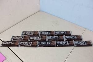 12 x Hersheys Bars Best By 122022