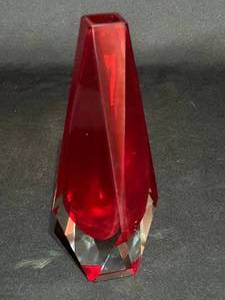 lot 12 image: Glass Murano Sommerso Midcentury Vases