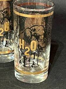 lot 86 image: 1964 Au H20 Barry Goldwater Presidential Campaign Glasses - Set of 6