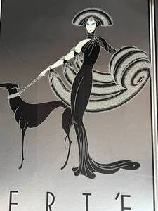 lot 11 image: Erte Symphony in Black Mirage- Signed