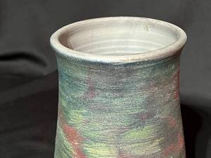 lot 61 image: Raku Pottery  Dean Palma Vase