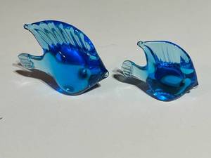 lot 44 image: Konst Swedish Art Glass Fish Set of 5