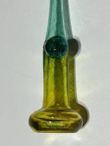 lot 64 image: Kosta Boda Glass Bertil Vallien Wind Pipe Bud Vase