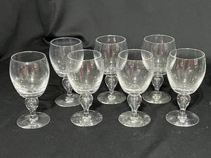 lot 80 image: Tiffin-Franciscian Water Goblets and Champagne Glasses