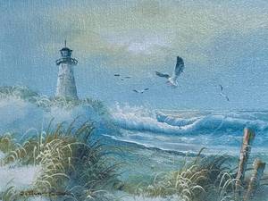 lot 91 image: Signed Oil on Canvas by J. Thompson