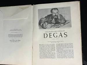 lot 97 image: Degas Book with 6 Prints