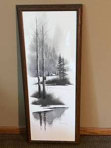 lot 65 image: 2 Snow Prints