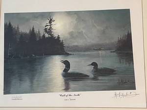 lot 76 image: Call of the North by Les C Kouba  Limited Edition - signed and numbered
