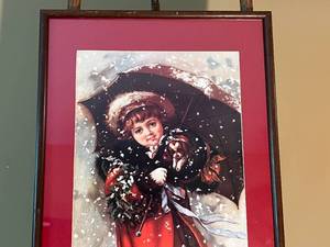 lot 81 image: Winter Days Framed Print