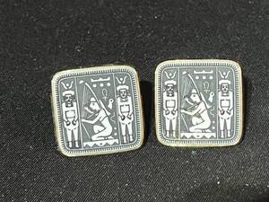 lot 116 image: Mens Jewelry Cuff Links, Necklaces, Tie Clip & Pins