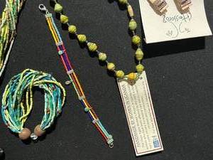 lot 122 image: New Handmade Jewelry from Uganda, Kenya and more