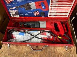 lot 162 image: Milwaukee Heavy-Duty Sawzall in Case