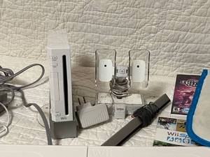 lot 185 image: Wii Console, Dance Revolution, Fit Board & More