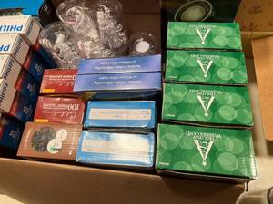 lot 197 image: Box of Christmas Lights in Boxes