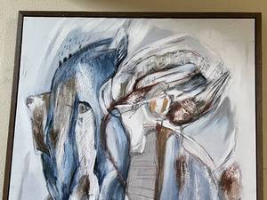 lot 1 image: Original Eveline Brodsky Painting - Signed