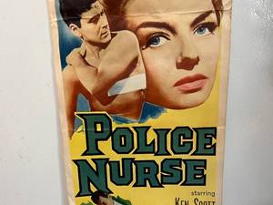 lot 27 image: 1963 Police Nurse Movie Poster