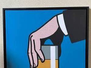 lot 39 image: Mad Men Pop Art Whiskey