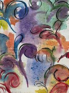 lot 54 image: Original Watercolor