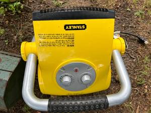 lot 50 image: Stanley Space Heater and Tool Box