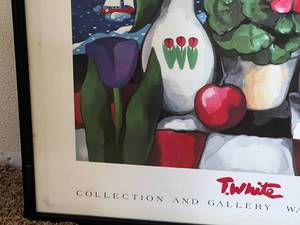 lot 82 image: Framed T. White  Wayzata, MN  Collection & Gallery Poster
