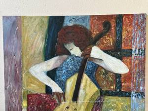 lot 89 image: Oil on Canvas Original  Unsigned
