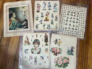 lot 103 image: Lot of 5 Victorian Art Pieces