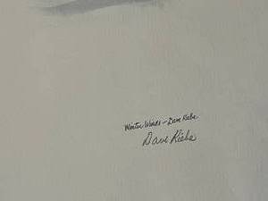 lot 101 image: Winter Winds Signed by Dave Riebe and Numbered 5421200