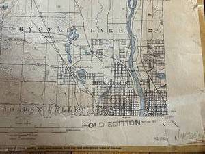 lot 100 image: Topography Map of Anoka MN  1899
