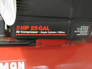 lot 86 image: Craftsman Air compressor