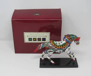 lot 124 image: 2 loons, horse