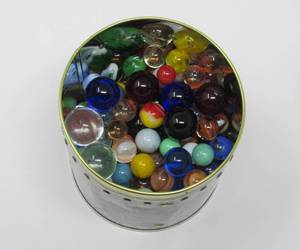 lot 187 image: Vintage Marbles