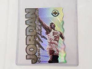 lot 10 image: Jumbo Michael Jordan Upper Deck Command Performances 1996 Limited Edition Numbered 12775,000