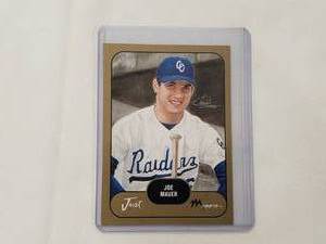 lot 12 image: Joe Mauer Rookie 2002 Just Memorabilia JPP.10