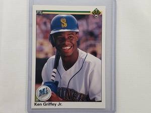 lot 40 image: Ken Griffey Jr. 1990 Upper Deck No. 156