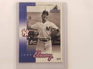 lot 53 image: John Elway NY Yankees Class A 1998 Pinnacle